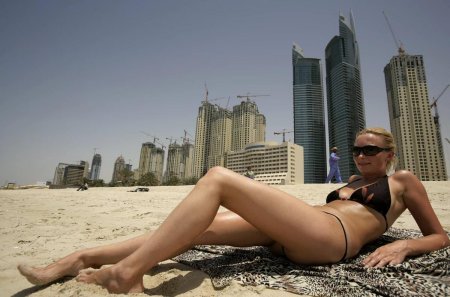 Пляж марина дубай