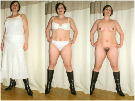 Взрослая женщина без одежды