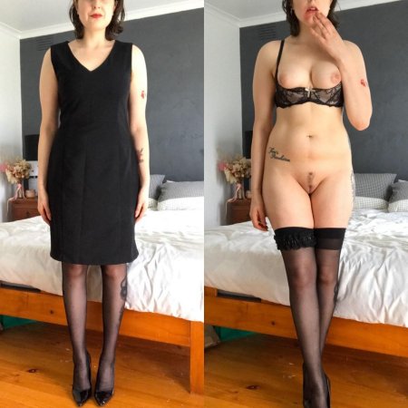 Одетые раздетые женщины