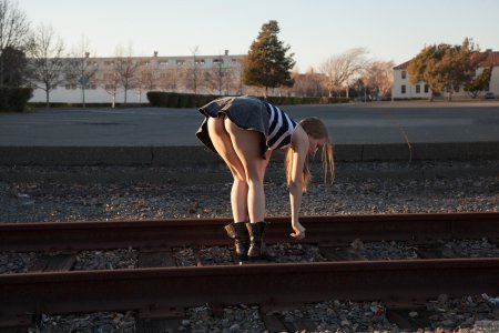 Красиво нагнулась