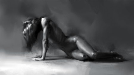 Иллюстрации в стиле ню