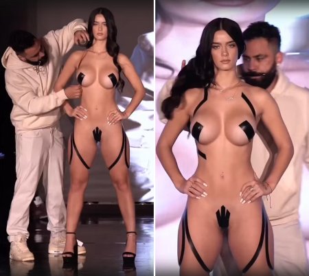 Купальник из изоленты