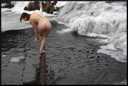 Купание зимой