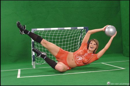 Футбольный бодиарт