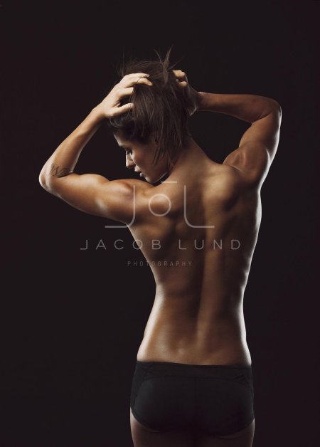 Женская спина мышцы