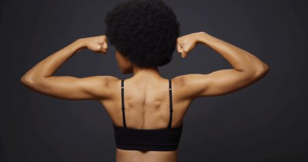 Женская спина