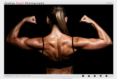 Накаченная спина у девушек