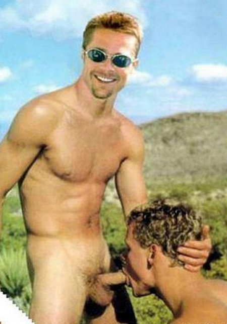 Брэд питт торс