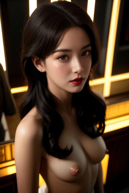 Nude chinese model