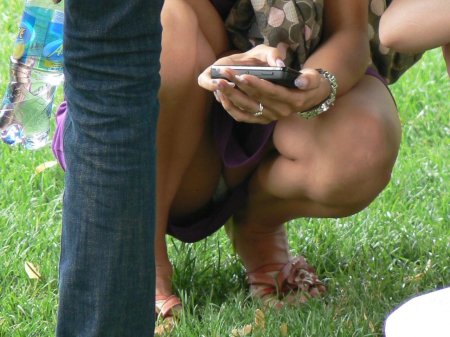 Подсмотрели за извращенцем