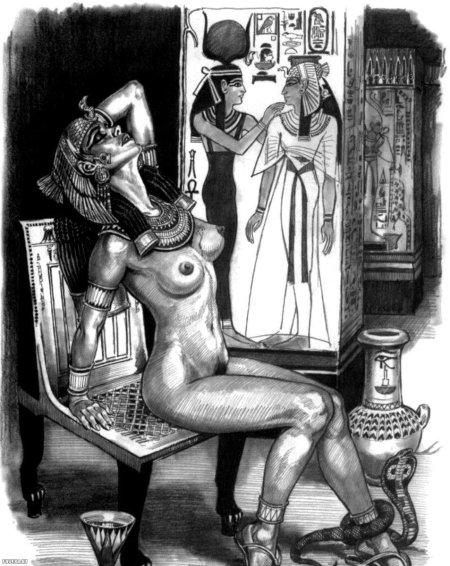 Египет эротические иллюстрации
