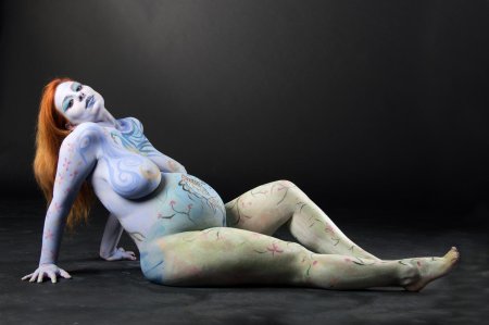 Женщины голые беременные 3д