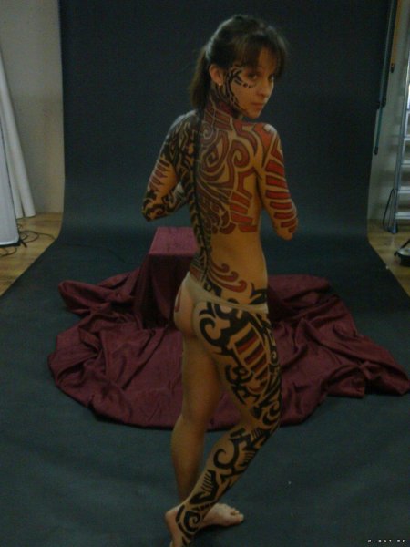 Бодиарт без цензуры