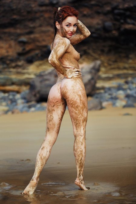 Пляж девушка