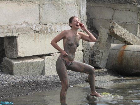 Грязевые ванны голышом