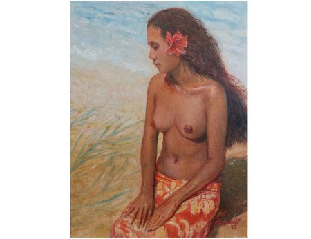 Гавайская девушка