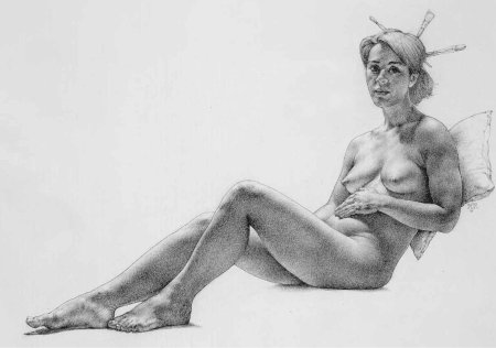 Рисунки обнаженных женщин