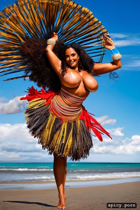 Tahitian dancer