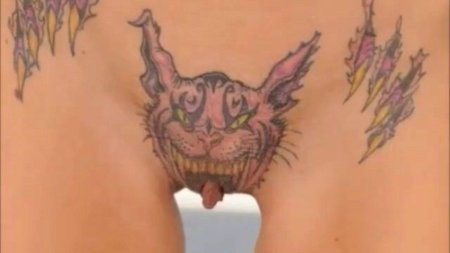 Маленькие интимные тату