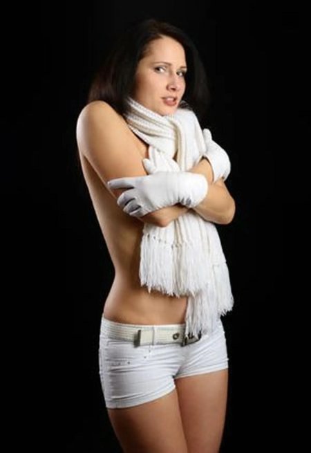 Женщина зима