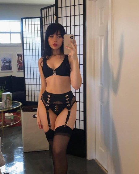 Селфи в сексуальном белье