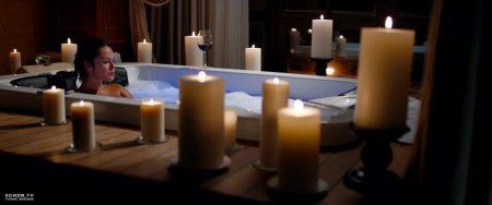 Ванна при свечах