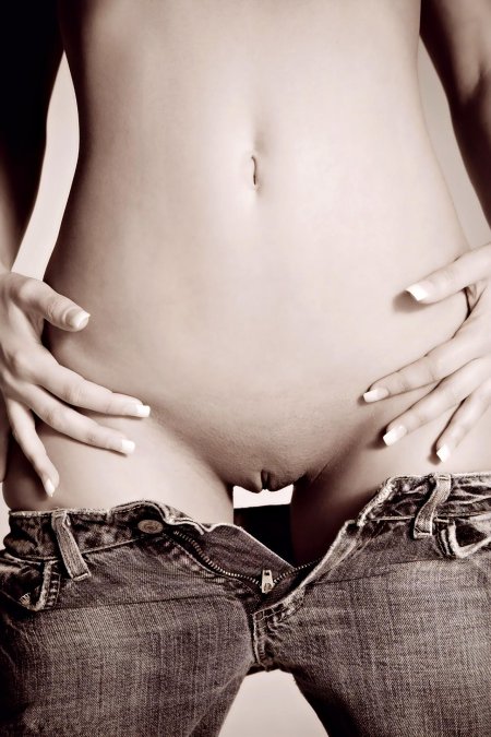 Красивые девичьи лобки