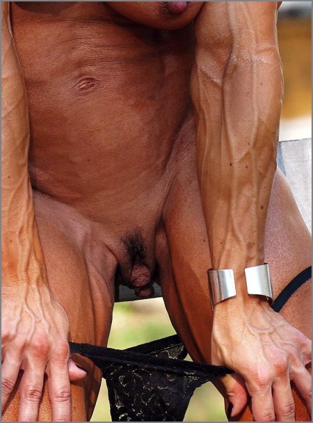 Культуристка голая