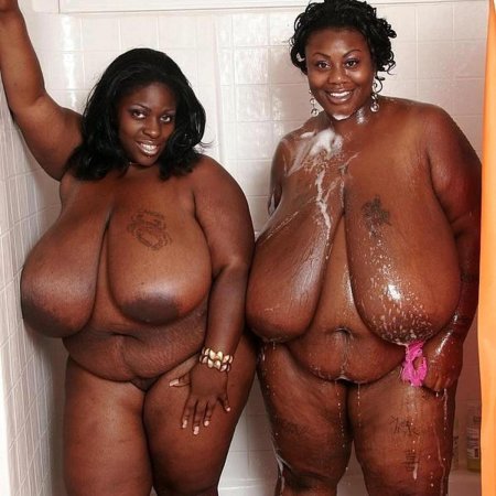 Огромные сиськи толстых негритянок