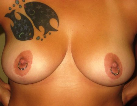 Соски пирсинг