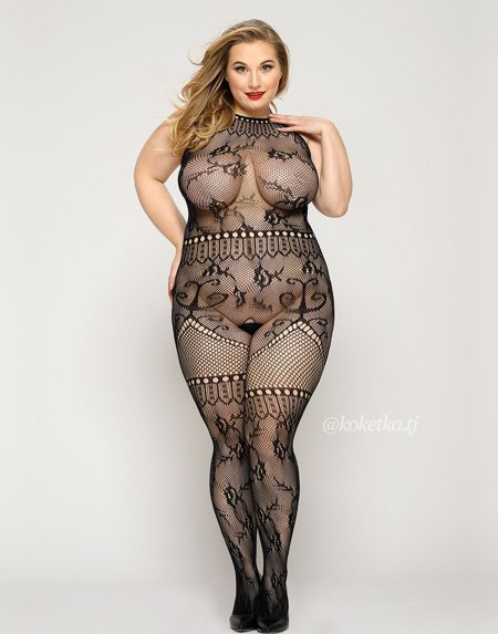 Карла виейра плюс сайз bodystocking +