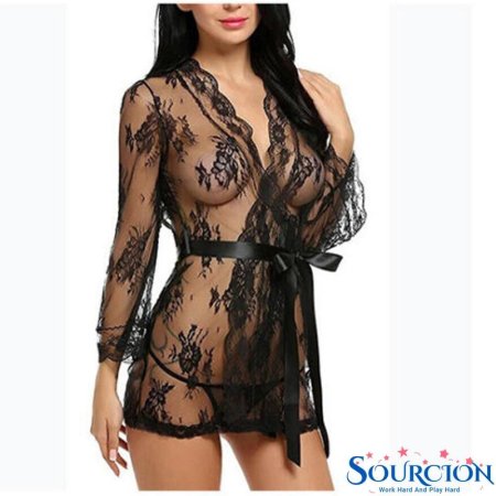 Прозрачный халатик