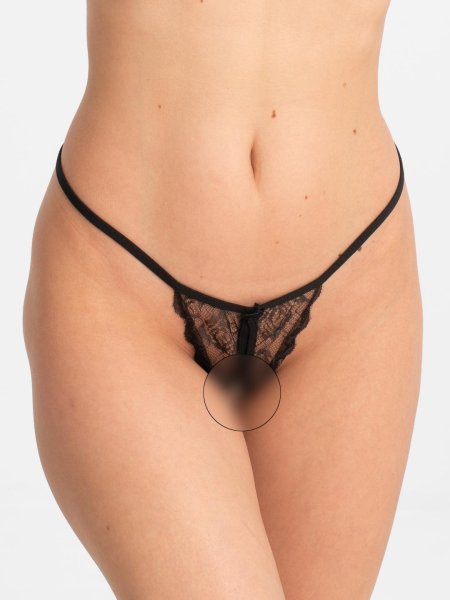 Эротические стринги с доступом