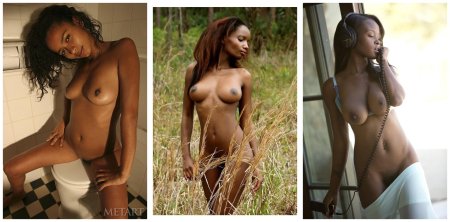 Темнокожая девушка