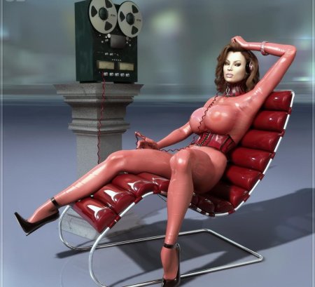 Девушка в латексе порно