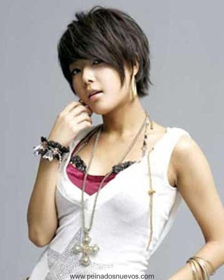 Корейские стрижки для девушек короткие