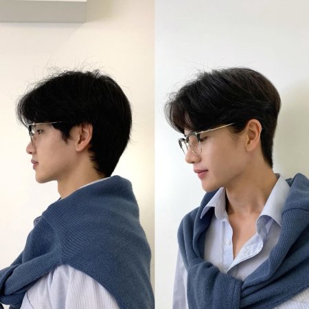 Мужская корейская стрижка