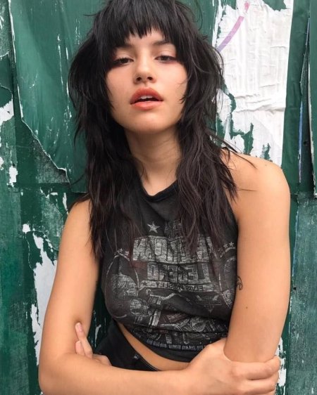 Рваная прическа женская