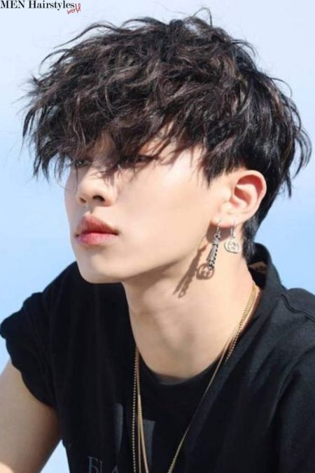 Корейская прическа для парней