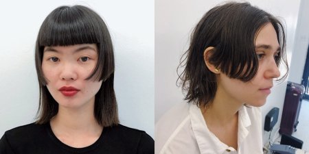 Маллет стрижка корейская