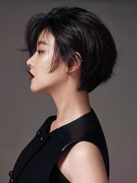 Томбой стрижка корейский боб