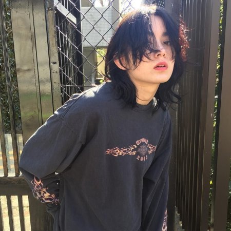 Маллет стрижка корейская