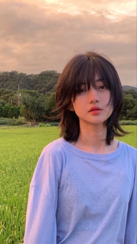 Вульфкат на прямые волосы