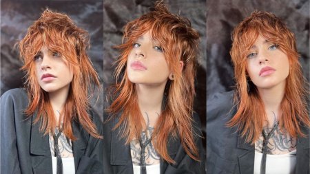 Стрижка шэг маллет