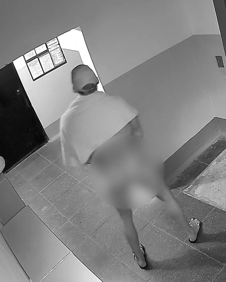 Голые в подъезде