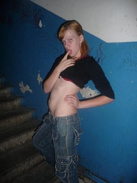 Быдло девушка