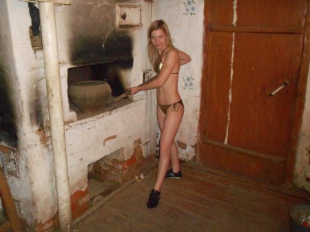 Деревенская печь