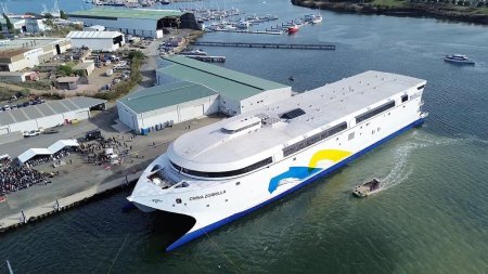 Скоростной катамаран incat