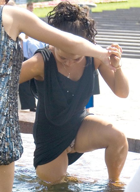 Красивая засветилась