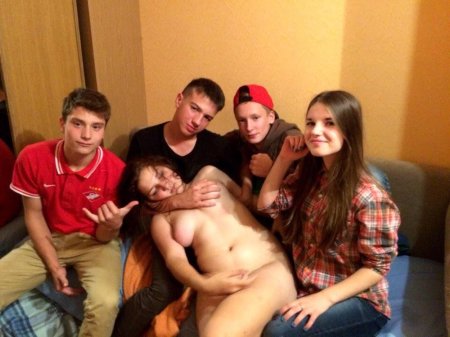 Раздела подругу на вписке